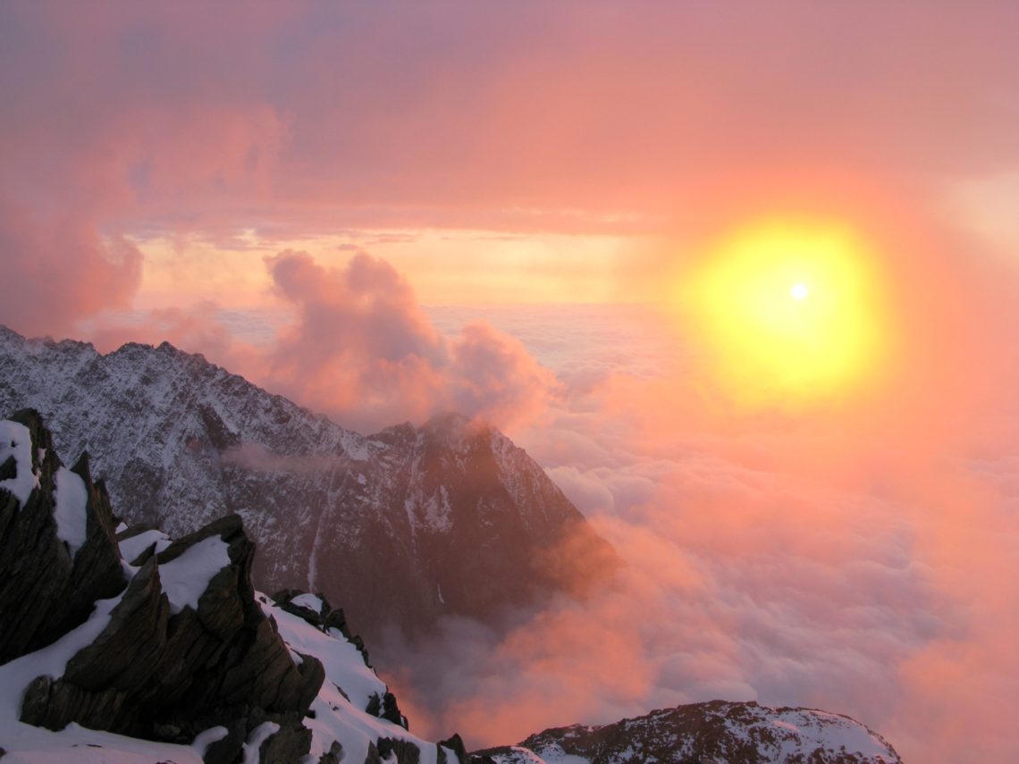 Sunset at the Tete Rousse