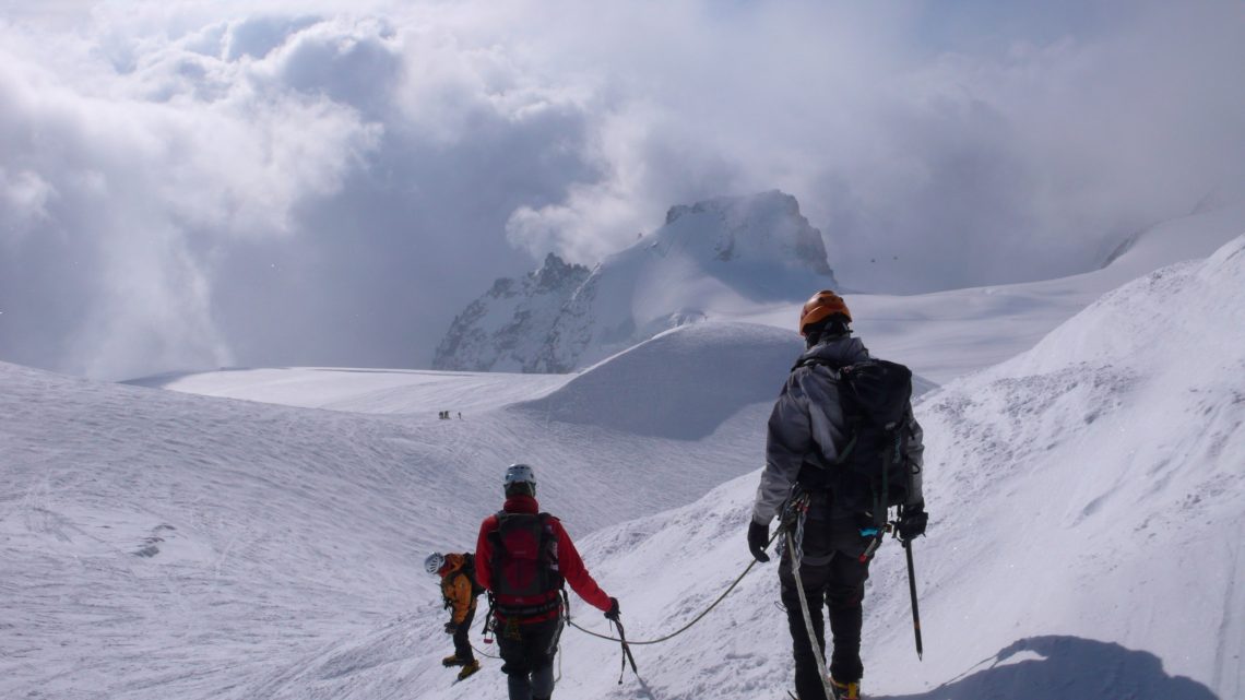 Glacier walking