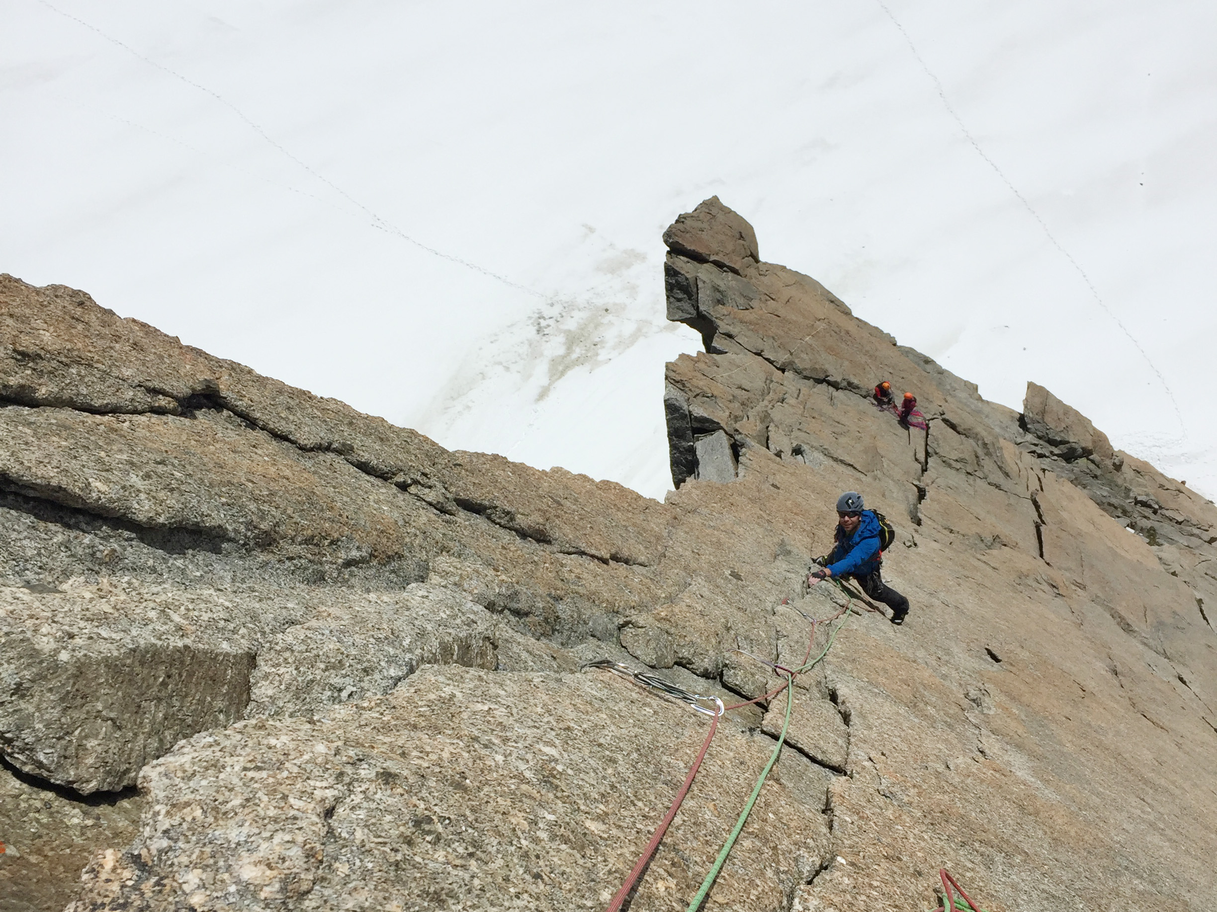 Pointe Lachenal, Les Contamines Route